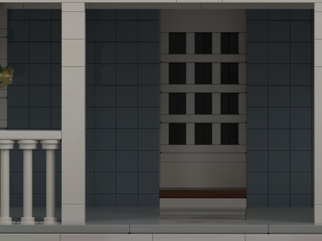 A custom front door