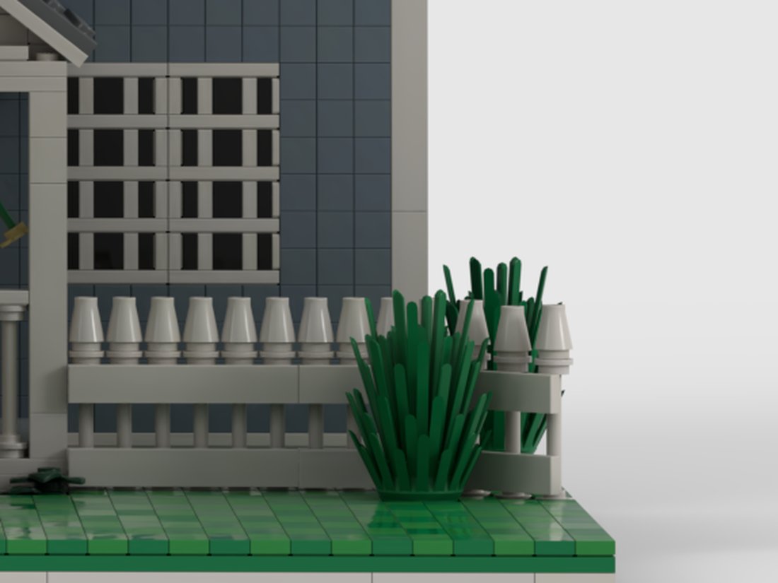 The front fence